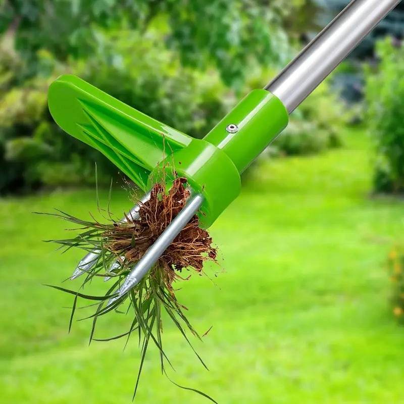 Stand-Up Garden Weeder with Foot Pedal