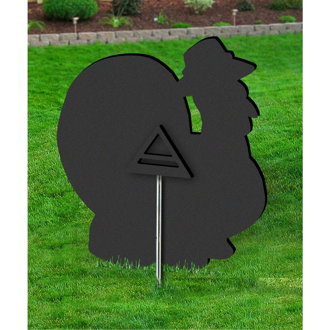 Santa Outdoor Walkway Garden Decor – Set of 3