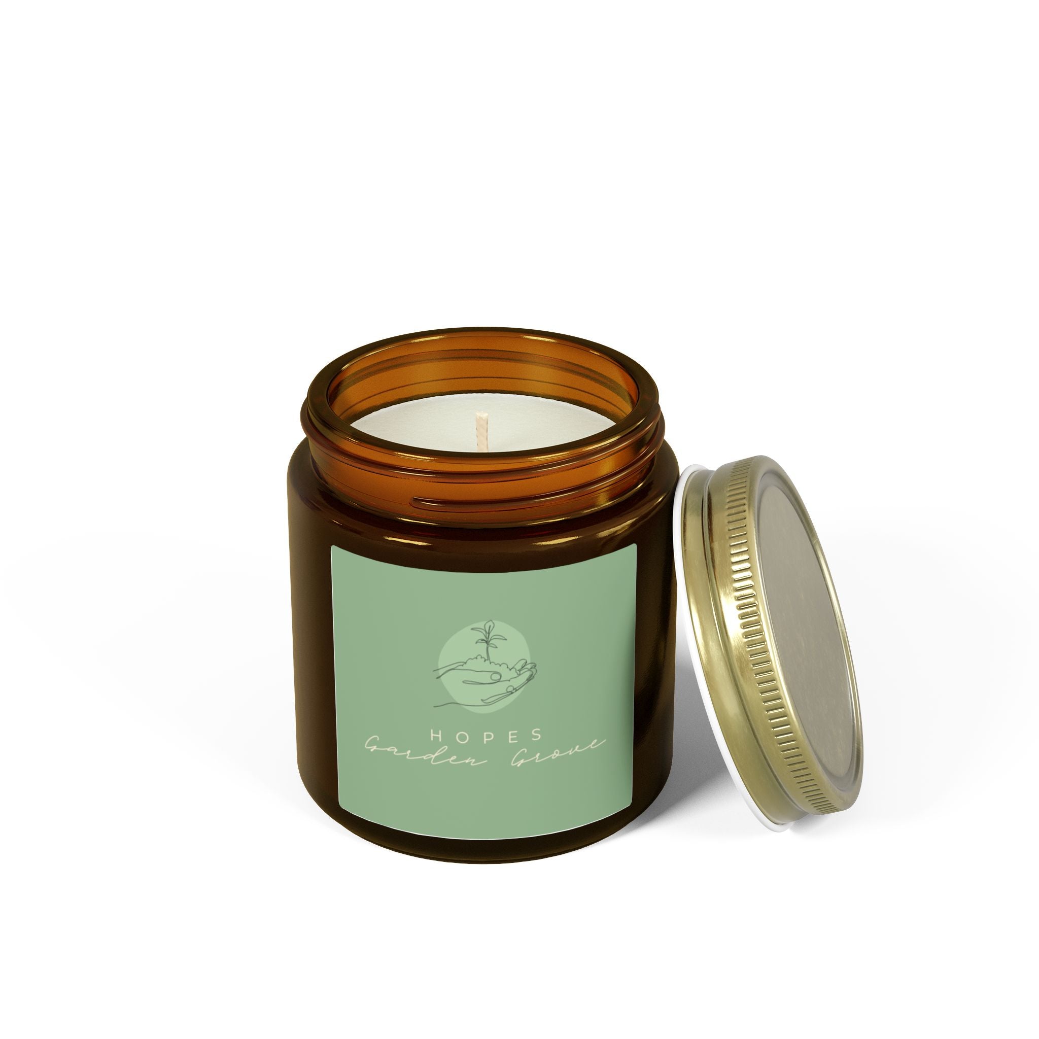 Coconut Apricot Scented Candle — 4oz & 9oz Garden Breeze Soy Jar