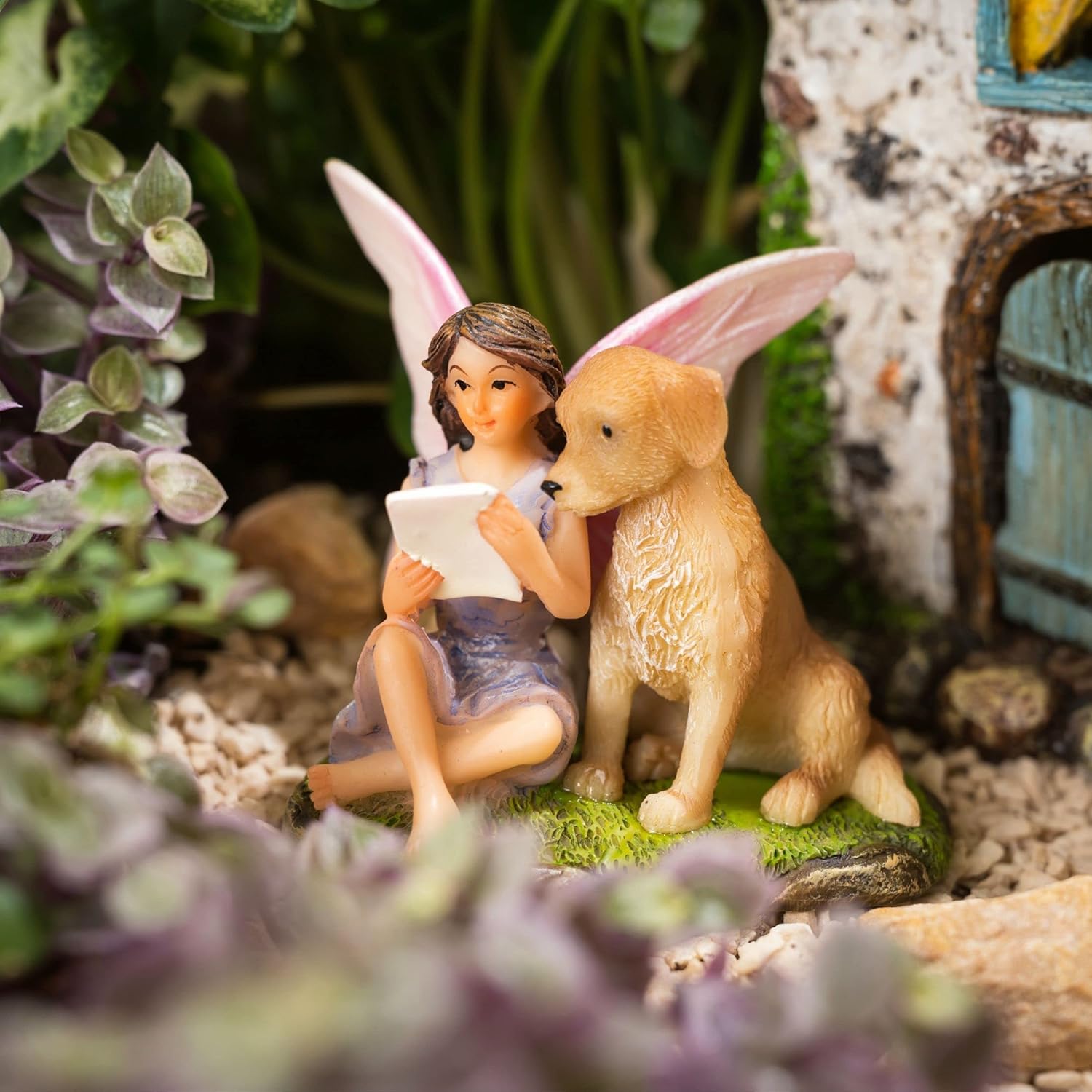 Fairy House Kit – Outdoor Miniature Village Set