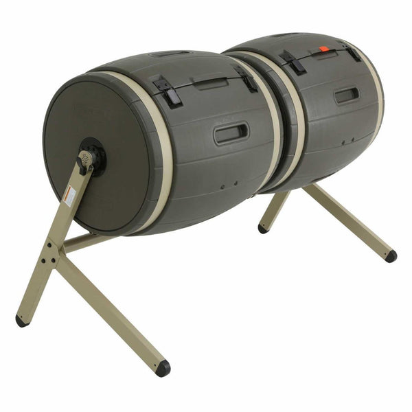 100-Gallon Double Rotating Compost Bin