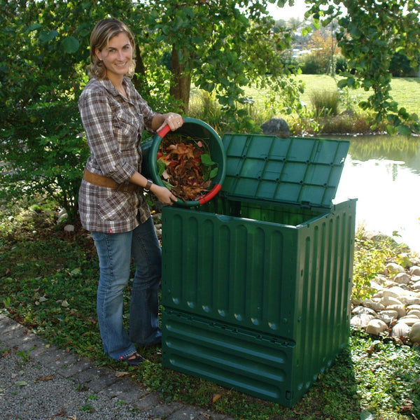 110-Gallon Outdoor Compost Bin – Green