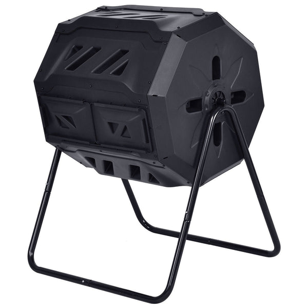 43-Gallon Outdoor Compost Bin Tumbler