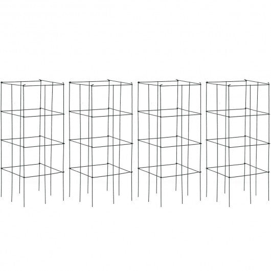 4 Pack Garden Trellis for Climbing Plants for Flower Vegetable