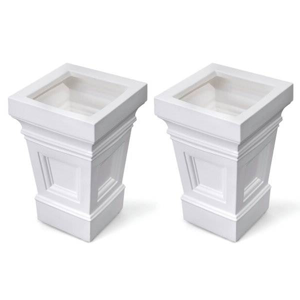 Set of 2 - 24 inch High Self Watering
