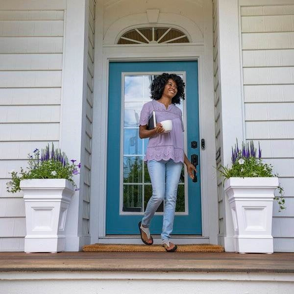 Set of 2 - 24 inch High Self Watering