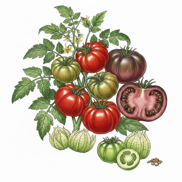 TOMATO Seeds, Heirloom Blend