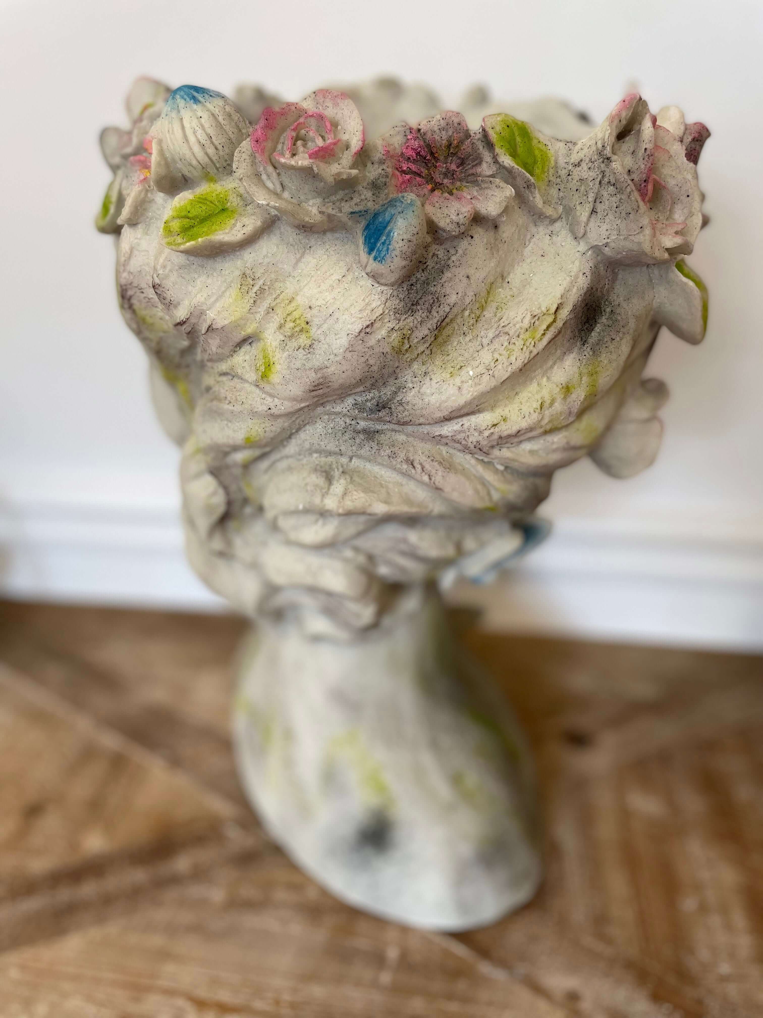 Whimsical Butterfly Goddess Planter