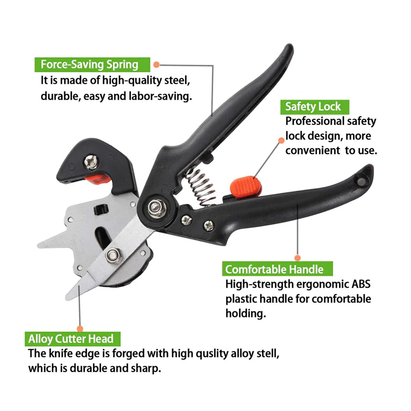 Garden Tree Grafting Knife & Pruning Tool Kit