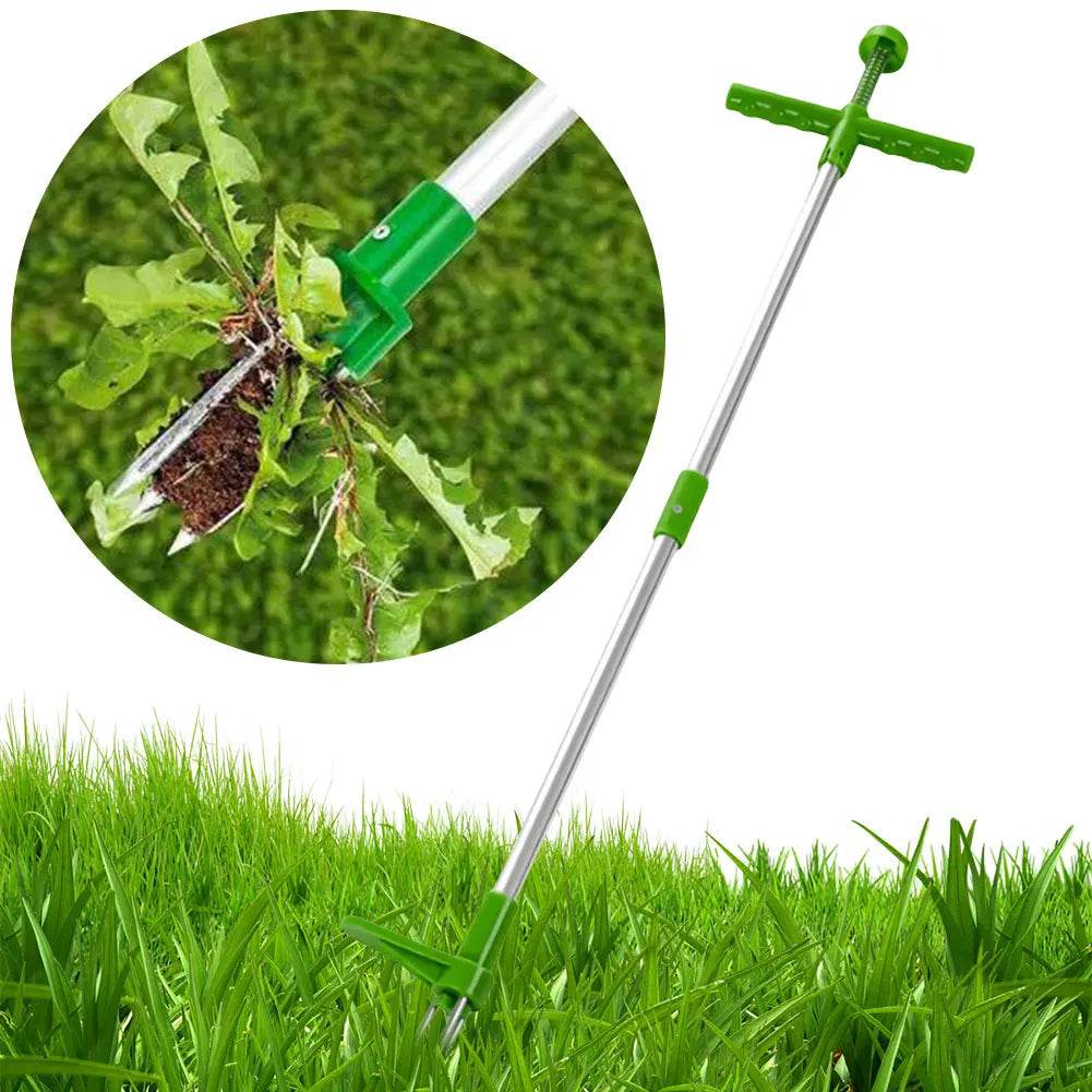 Stand-Up Garden Weeder with Foot Pedal