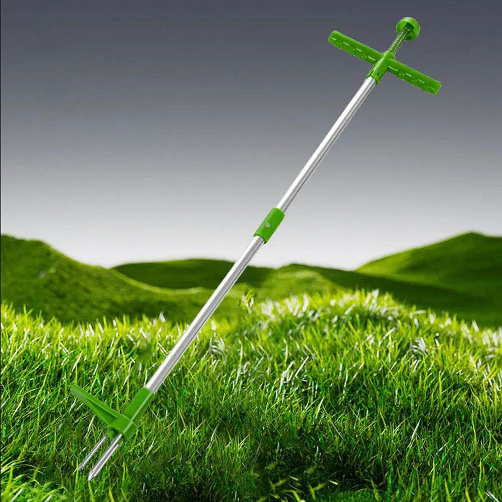 Stand-Up Garden Weeder with Foot Pedal