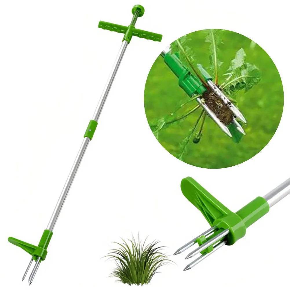 Stand-Up Garden Weeder with Foot Pedal