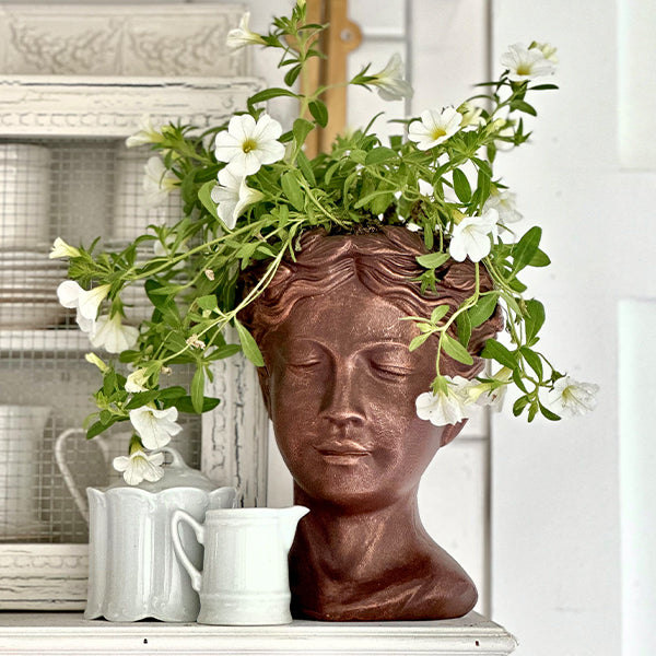 Revered Goddess Planter | Sculptural Elegance for Plant Lovers