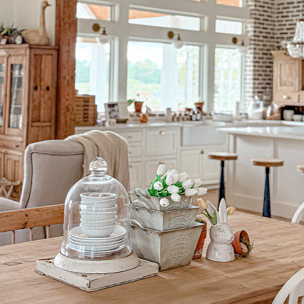 Vintage Heirloom Metal Garden Planters – Set of 3